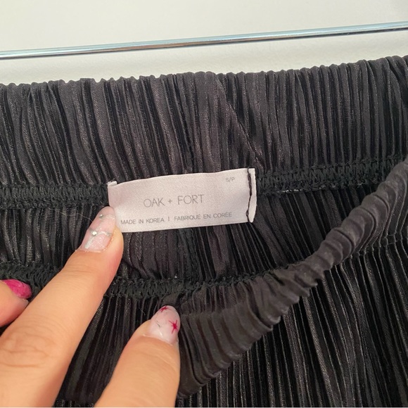 Oak + Fort Pleated Pants with Pockets - Picture 4 of 5